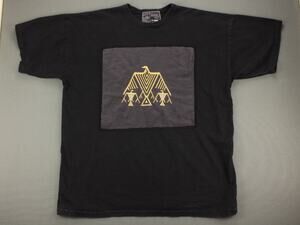 Johnny Was Graphic T-Shirt One Size Black Casual Tee
